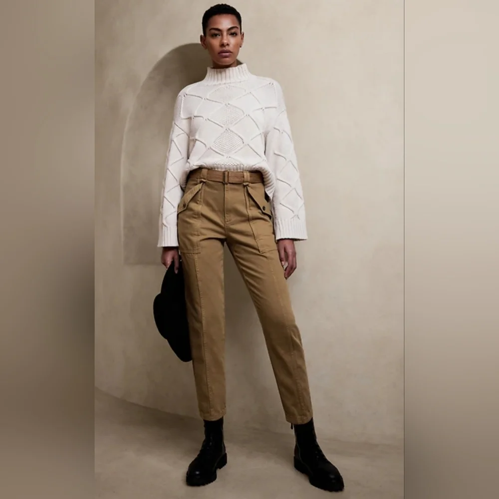 Banana Republic Lou Trapunto Cargo Pant